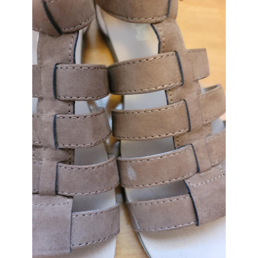 Pre-Loved Brash Leather Sandals Women 7.5 - Picture 3 of 6
